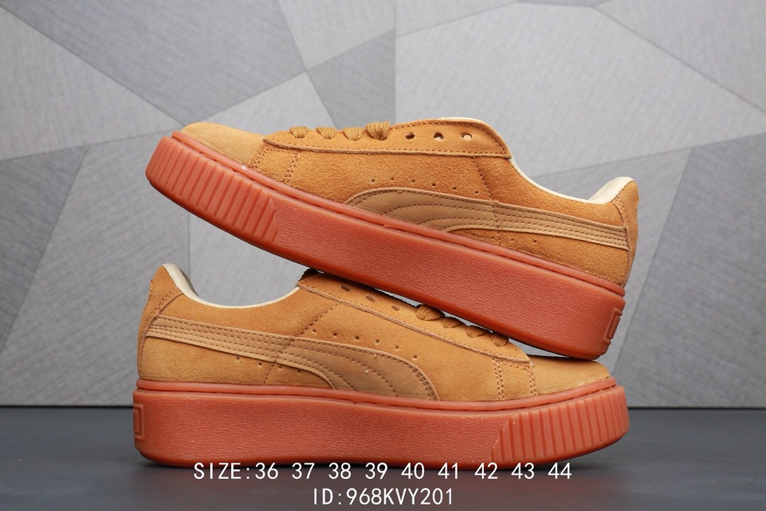 rihanna basket suede creepers - puma